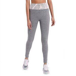Puma Studio Lace Eclipse Leggings Full Length High Rise Tights Gray Size XS